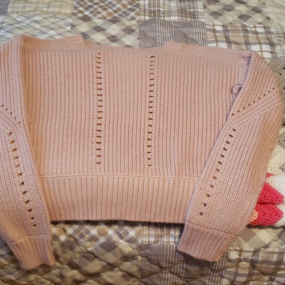 Pink sweater